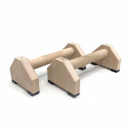 Parallettes wooden clearance