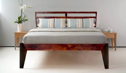 Mattress Combo Sheesham Wood Bed, Bed Frame And Mattress Combo