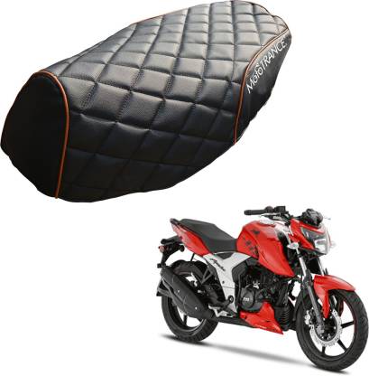 Mototrance Sc36227 Single Bike Seat Cover For Tvs Apache Rtr 160 In India At Flipkart Com - Gel Seat Cushion For Motorcycle India