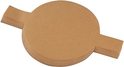 Non-Stick Round Parchment Paper- 7 inch Baking Paper Liners for Round Cake Pans Circle Cheesecake Cooking Air Fryer 100 Eco-Friendly Pack Set of 100 