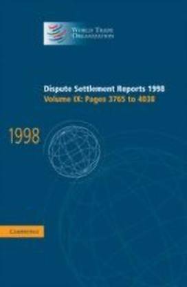 Dispute Settlement Reports 1998: Volume 9, Pages 3765-4038