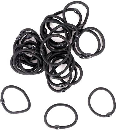 Shivarth All Occasion Black Hair Rubber Band for Women and Girls (200 pc)  Rubber Band Price in India - Buy Shivarth All Occasion Black Hair Rubber  Band for Women and Girls (200
