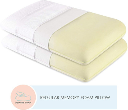 the white willow memory foam pillow
