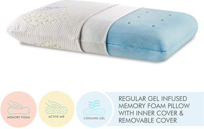 the white willow memory foam pillow