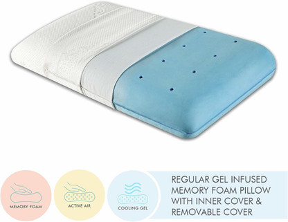 the white willow memory foam pillow