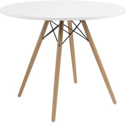 Finch Fox Mid Century Modern Eames Style Mdf Round Dining Table Wood Legs And White Tabletop Size 35 5 L X W 29 H Solid Coffee In India - Eames Inspired Coffee Table Finch Fox Mid Century Modern Eames Style Mdf Round Dining Table Wood Legs And White Tabletop Size 35 5 L X W 29 H Solid Coffee In India - Eames Inspired Coffee Table