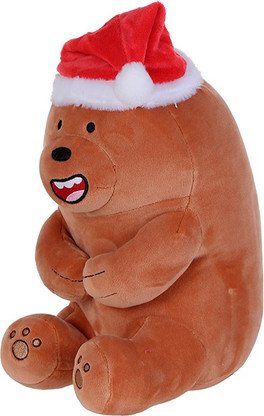 we bare bears christmas plush