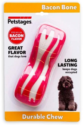 dog bone bacon flavored