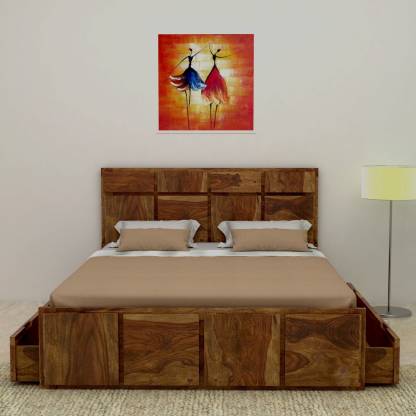 Stylish Design Solid Wood Queen Drawer Bed – VINTEJ HOME