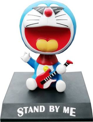 INFISPACE Doraemon Big Bobble Head - Action Figure with Mobile Holder for  Car Dashboard and Office Desk - Doraemon Big Bobble Head - Action Figure  with Mobile Holder for Car Dashboard and