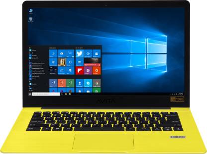 (Refurbished) Avita Pura Ryzen 5 Quad Core - (8 GB/512 GB SSD/Windows 10 Home in S Mode) NS14A6INV561-SHGYB Thin and Light Laptop