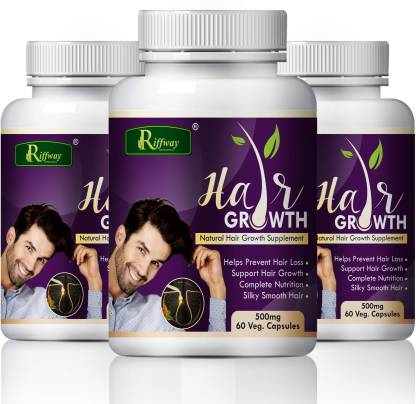 Riffway Hair Growth Organic Capsules For Shiny Hair with Aloe Vera Promotes  Hair Gain Price in India - Buy Riffway Hair Growth Organic Capsules For  Shiny Hair with Aloe Vera Promotes Hair