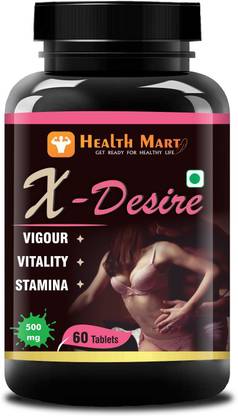 health mart x desire pure ayurvedic product for female 500 mg 60 tablet