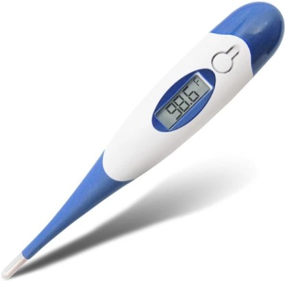 Rectal and Oral Thermometer for Adults and Baby,High Precision Digital Thermometer Accurate and Fast Readings Best Fever Thermometer 
