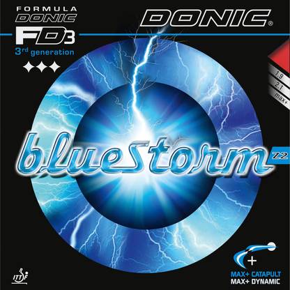 Donic T T Rubber Blue Storm Z2 Max 1 9 Mm Table Tennis Rubber Buy Donic T T Rubber Blue Storm Z2 Max 1 9 Mm Table Tennis Rubber Online At Best Prices In India