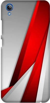 Leemara Back Cover For Vivo Y91i Vivo 1820 Vivo 1820 19 Abstract White And Red Pattern Printed Back Cover Leemara Flipkart Com