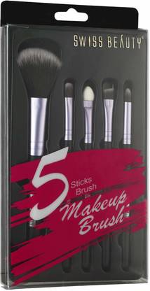 Swiss Beauty 5 Sticks Makeup Brush Set Price In India Buy Swiss Beauty 5 Sticks Makeup Brush Set Online In India Reviews Ratings Features Flipkart Com