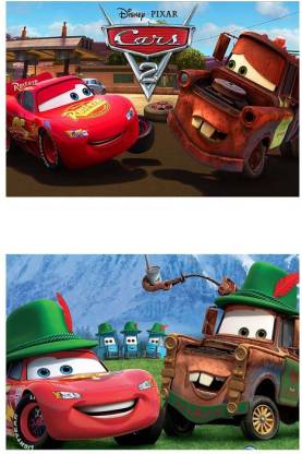 Cartoon Car Poster Combo | Pixer Car | Poster For Wall Decoration | Wall  Décor | High Resolution 300 GSM -Glossy/Art/Matte Paper Print - Decorative,  Animation & Cartoons posters in India -