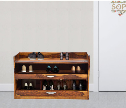 shoe case wood