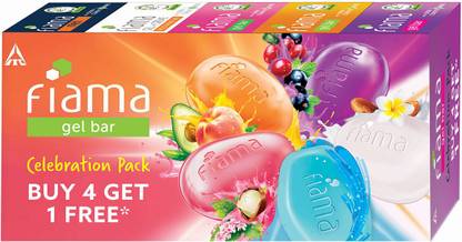 Fiama Gel bar Celebration Pack (5 x 25 g)