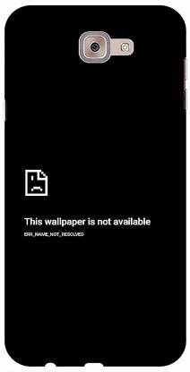 FULLYIDEA Back Cover for Samsung Galaxy J7 Max, error - FULLYIDEA :  