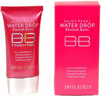Swiss Beauty Shiny Pearl Water Drop Blemish Balm Bb Cream Foundation Price In India Buy Swiss Beauty Shiny Pearl Water Drop Blemish Balm Bb Cream Foundation Online In India Reviews Ratings