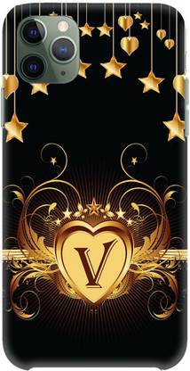 Crafto Rama Back Cover For Apple Iphone 11 Pro Max V V Letter V Alphabet V Word Printed Back Cover Crafto Rama Flipkart Com