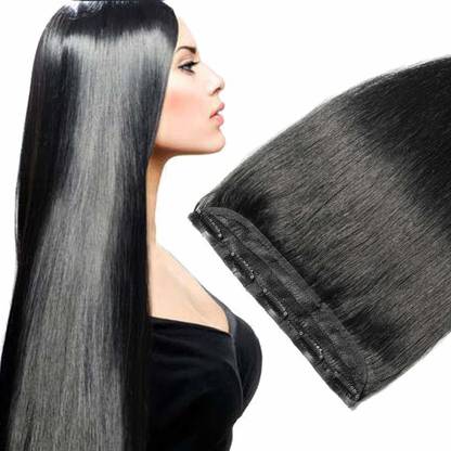 VIVIAN Beautiful Look Black 5 Clip In Hair Extension Price in India - Buy VIVIAN Beautiful Look Black 5 Clip In Hair Extension online at VIVIAN Beautiful Look Black 5 Clip In Hair Extension Price in India - Buy VIVIAN Beautiful Look Black 5 Clip In Hair Extension online at