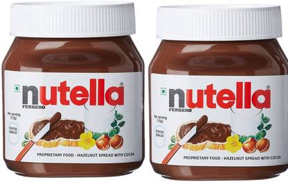 nutella Hazelnut Spread With Cocoa (Imported) 350g (Pack of 2) 700 g  (Pack of 2) at Rs. 589