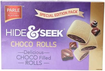 Parle Hide Seek Choco Rolls Cream Filled Price In India Buy Parle Hide Seek Choco Rolls Cream Filled Online At Flipkart Com