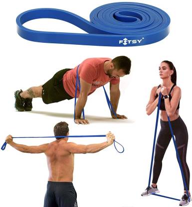 FITSY Blue Band - Loops | Band 41 Inches | Up Exercise Band Resistance Band - Buy FITSY Blue Resistance - Loops | Stretch Band 41 Inches