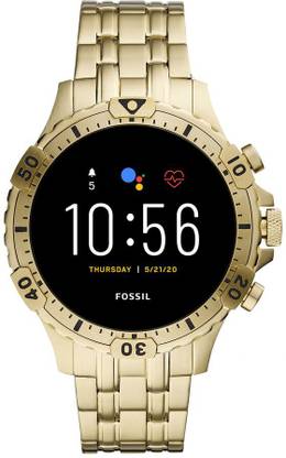 Fossil smartwatch garett clearance