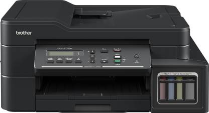 brother DCP-T710W IND Multi-function WiFi Color Printer (Color Page Cost: 0.26 Rs. | Black Page Cost: 0.1 Rs. | Borderless Printing)