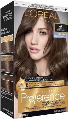 L'Oréal Paris Superior Preference Fade-Defying + Shine Permanent Hair ...
