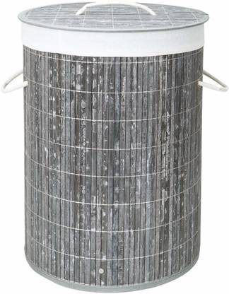 Homestorie 57 L Grey White Laundry Basket Buy Homestorie 57 L Grey White Laundry Basket Online At Best Price In India Flipkart Com