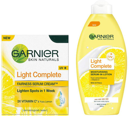 garnier light complete price