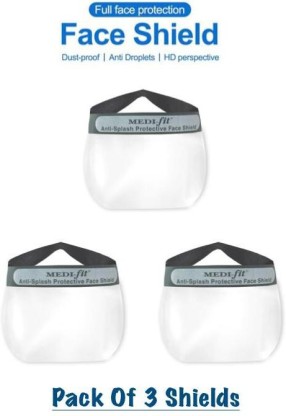 Profusion circle Transparent Anti Droplet Dust-proof Spittle Protect Full Face Covering Mask Visor Shield Protective 