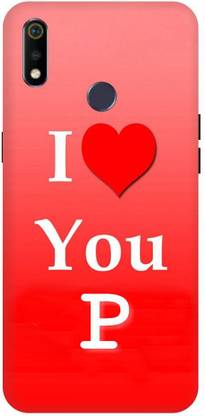 Clickzone Back Cover For Realme 3i Printed I Love You P Mobile Back Cover Clickzone Flipkart Com