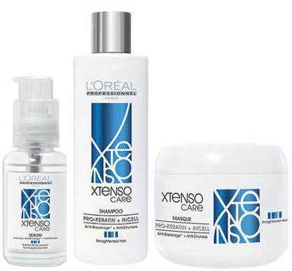 L'Oréal Paris XTENSO HAIR CARE COMBO (SHAMPOO, MASK, AND SERUM) Price in  India - Buy L'Oréal Paris XTENSO HAIR CARE COMBO (SHAMPOO, MASK, AND SERUM)  online at 