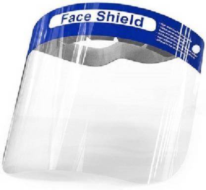 Protective Face Shield 50 Pack Fully Transparent Face and Eye Protection 