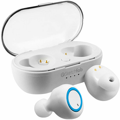 sketchfab earbuds