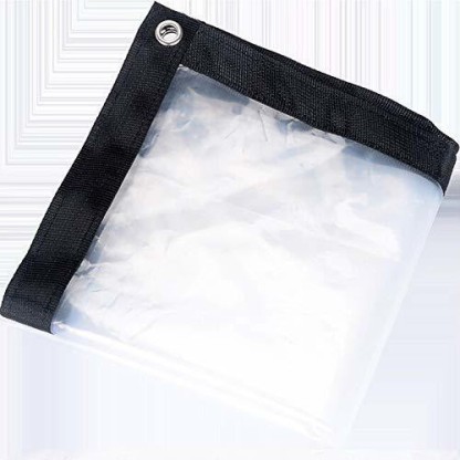 Pellicola Isolante Trasparente per Giardino/Balcone Folaable Addensare Tarps 220G / M² LXF Tarpaulin Trasparente Impermeabile Size : 4Mx10M 