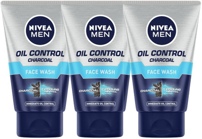 nivea face wash charcoal