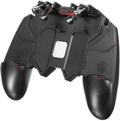 Jbnn Powerful Fire Six Finger Metal Trigger Gamepad Controller Joystick Mobile Game Controller Remote Gaming Grip