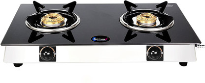 toughened glass gas stove price