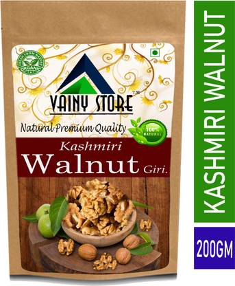 Vainy store 100% Natural Premium Kashmiri Walnuts Kernels Akhrot Giri I (200 ) GM Walnuts