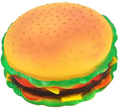 hamburger dog toy