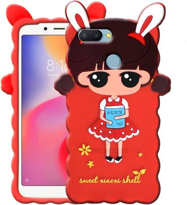 King Covers Back Cover For Redmi 6a 3d Doll Kitty Case Cover Soft Cute Doll Design Hello Kitty Girlish King Covers Flipkart Com