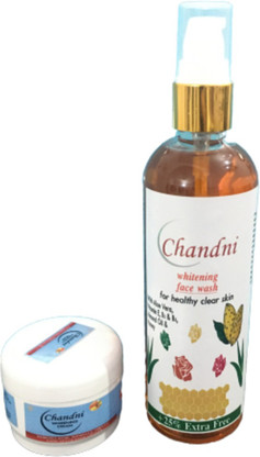 chandni whitening face wash