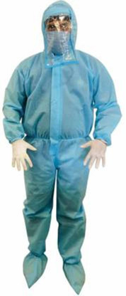 protective jacket with face shield